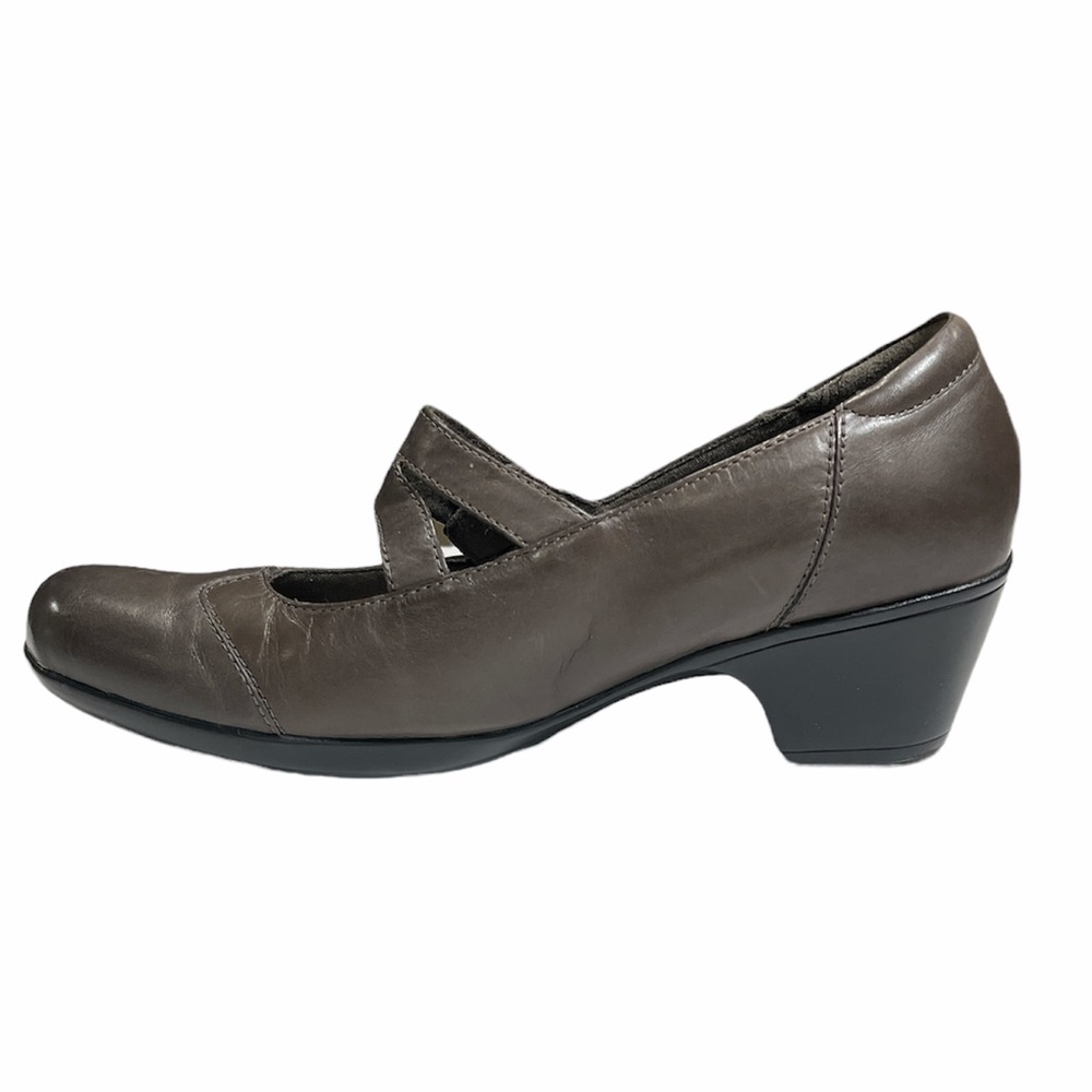 Clarks Leather Slip-on Mary Janes - Ingalls Siene  10W  0481 - Picture 11 of 15